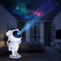 Дитячий лазерний нічник проєктор Космонавт зоряного неба Sky Star Astronaut Lamp з пультом ДК