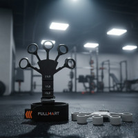 Тренажер для пальців гітарний Hand Puller силіконовий чорний 6 рівнів Чорний