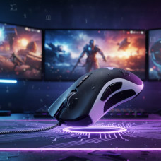 Ігрова дротова комп'ютерна миша DeathAdder Elite Destiny з підсвіткою