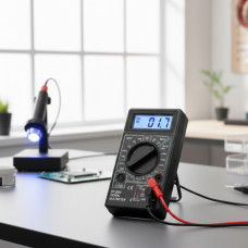 Універсальний мультиметр тестер-вольтметр Digital Multimeter DT-830B цифровий