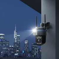 Вулична камера відеоспостереження SC03 V380pro з поворотним механізмом і нічним баченням, Wi-Fi LAN