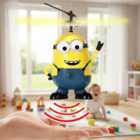 Игрушка вертолет с сенсорным управлением Миньон из мультфильма Нікчемний Я