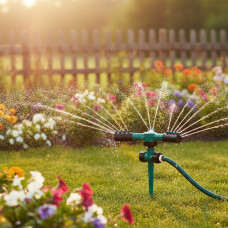 Обертовий розбризкувач автоматичний із шипом 360 градусів