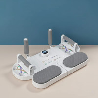 Домашній фітнес-тренажер LK202310-1: платформа для віджимань, планка та еспандер для всього тіла