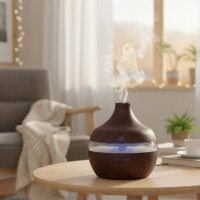 Безшумний Аромадифузор зволожувач повітря Humidifier з LED-підсвіткою