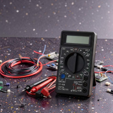 Цифровий мультиметр DT-838 тестер, вольтметр, амперметр + термопара, тестер для вимірювання напруги