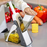 Мультислайсер- овочерізка тертка для овочів Brava Spring Slicer