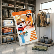 Вакуумний пакет мішок для зберігання одягу речей 80 х 120 см, вакуумні пакети для одягу