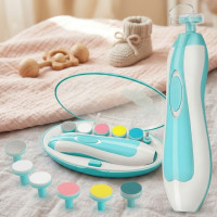 Акумуляторна дитяча пилка тример для нігтів і 6 насадок NAIL TRIMMER XL-667