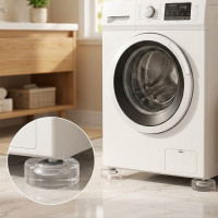 Антивібраційні підставки прозорі для пральної машини Refrigerator floor mat