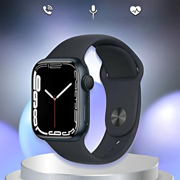 Фитнес-часы Watch X8 MX с шагомером, спортивные умные часы с цветным дисплеем, прямоугольный корпус, черные