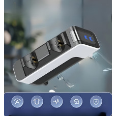 Док станция Aolion PS5 DualSense зарядка для двух контроллеров белый