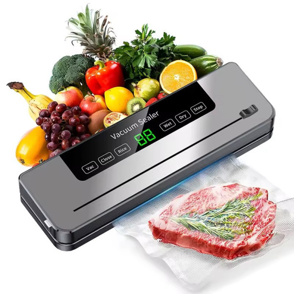Машина для вакуумной упаковки продуктов Вакууматор 002 с 5 режимами и электронным управлением