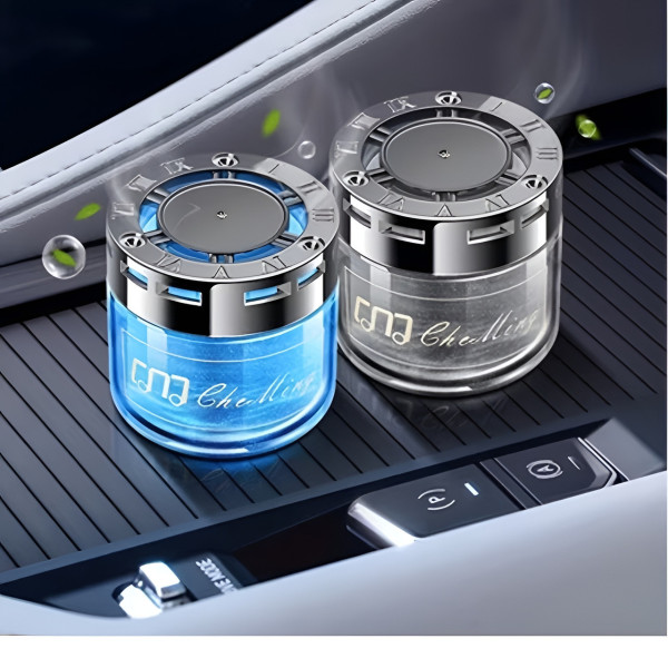 Гелевый автомобильный ароматизатор Car Aromatherapy 2 шт с океаническим ароматом для подстаканника
