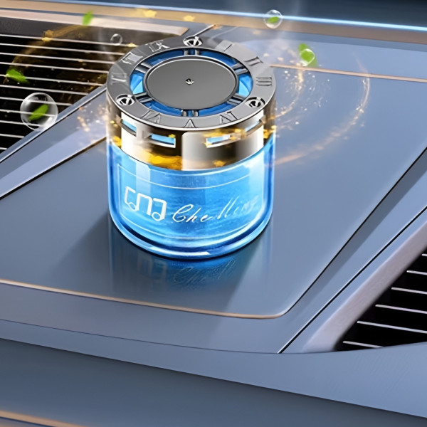 Гелевый автомобильный ароматизатор Car Aromatherapy 2 шт с океаническим ароматом для подстаканника