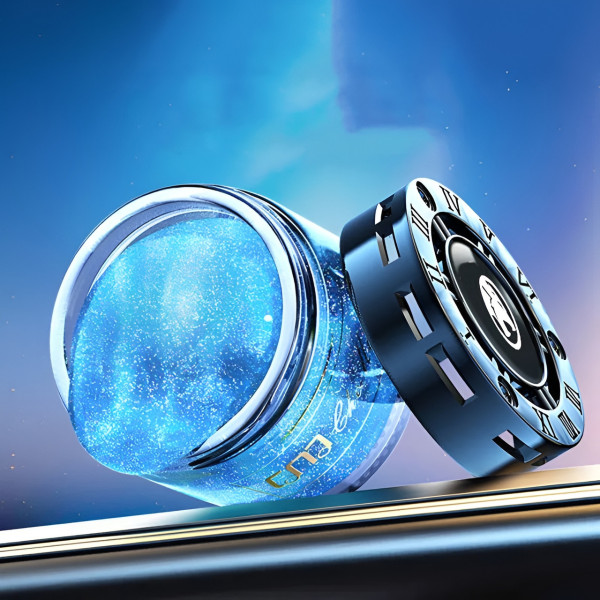 Гелевый автомобильный ароматизатор Car Aromatherapy 2 шт с океаническим ароматом для подстаканника