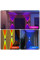 Настенный светодиодный светильник AND 5683 RGB комплект из 2 шт с разноцветной подсветкой