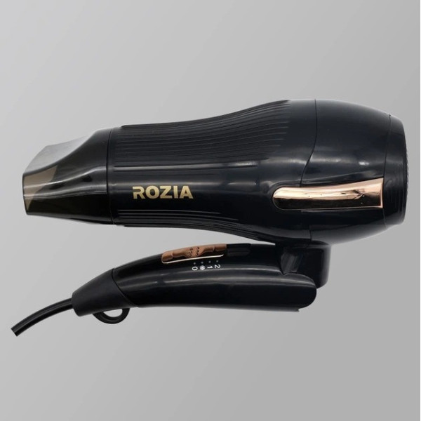 Дорожный фен Rozia HC 817O складной компактный для сушки и укладки волос мощностью 1200 Вт