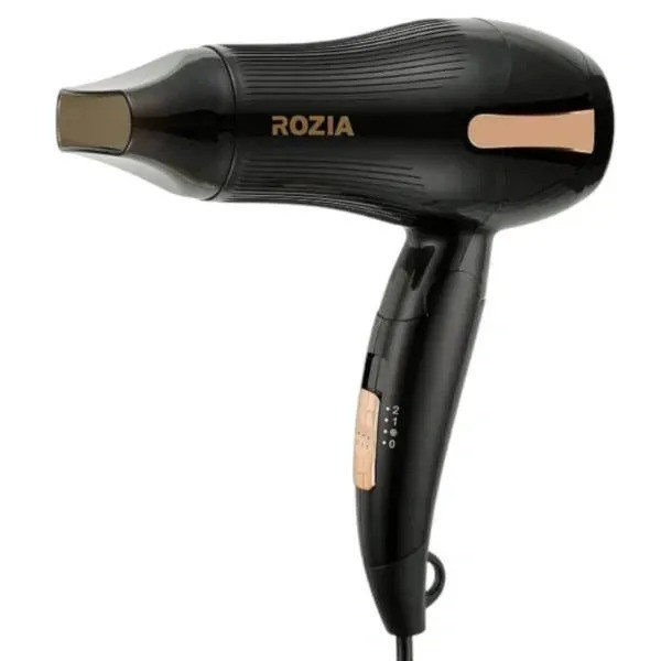 Дорожный фен Rozia HC 817O складной компактный для сушки и укладки волос мощностью 1200 Вт