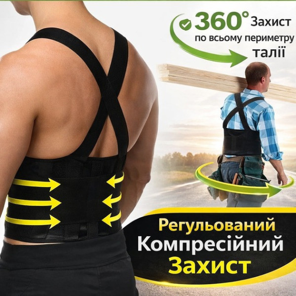 Корректор осанки пояс для спины Belt XL-1619 ортопедический бандаж для взрослых