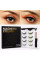 Магнитные накладные ресницы GlamLash AND 5509 3D без клея, 4 пары, линейные