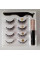 Магнитные накладные ресницы GlamLash AND 5509 3D без клея, 4 пары, линейные