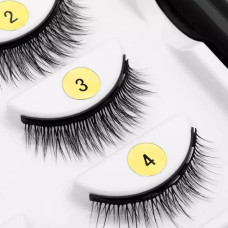 Накладные ресницы AND 5509 магнитные 3D без клея GlamLash