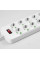 Мережевой фильтр-переноска D10 с 10 розетками и USB Type-C PD, длина 5 м