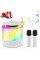 Беспроводная колонка K19 с Bluetooth, RGB подсветкой и микрофоном для караоке