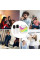 Колонка беспроводная K18 Bluetooth караоке RGB 2 микрофона
