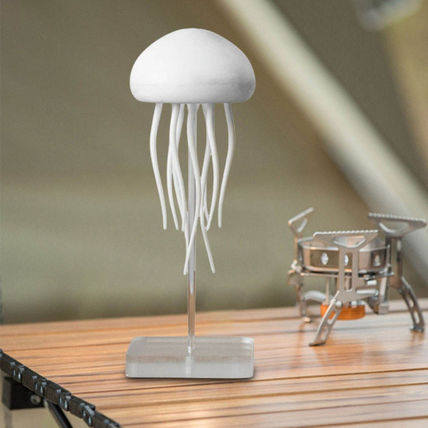 Ночник лампа медуза с RGB LED подсветкой и эффектом воды на аккумуляторе