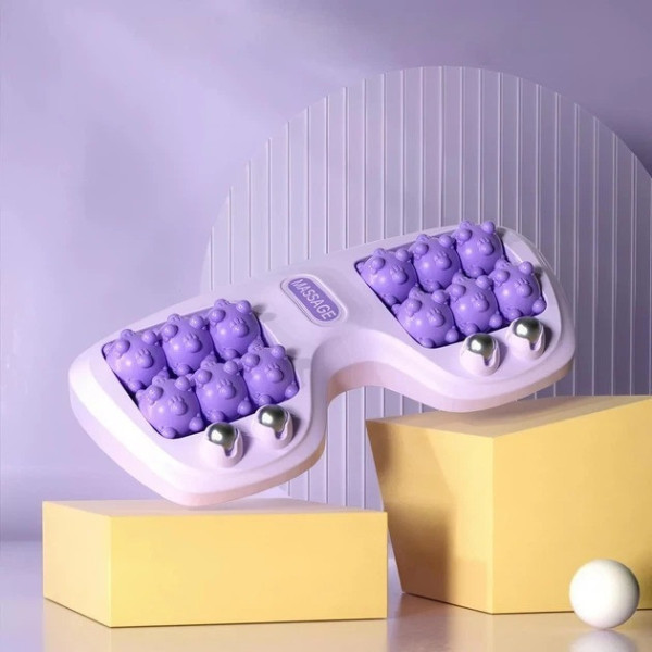 Роликовый массажер для ног и икр Cat Claw Style Foot Massager