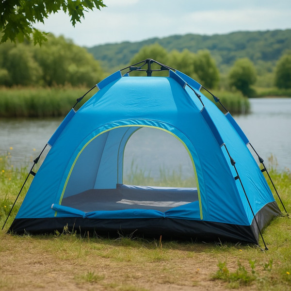 Туристическая автоматическая купольная палатка G-Tent для кемпинга с одним входом и одной комнатой, весна-осен