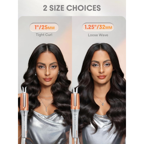 Плойка автоматическая Sheglam Hair Curler Bella с керамическим покрытием и терморегулятором для завивки волос
