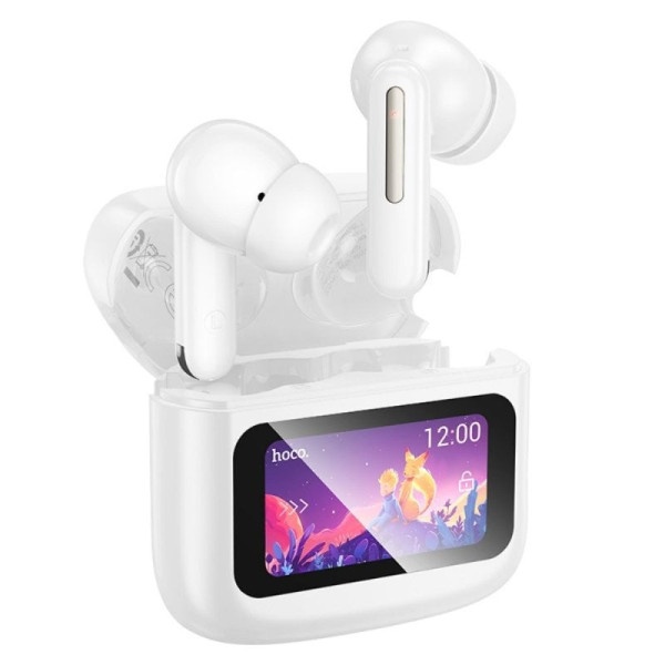 Беспроводные вакуумные наушники HOCO EQ14 TWS с Bluetooth и сенсорным дисплеем, встроенный микрофон