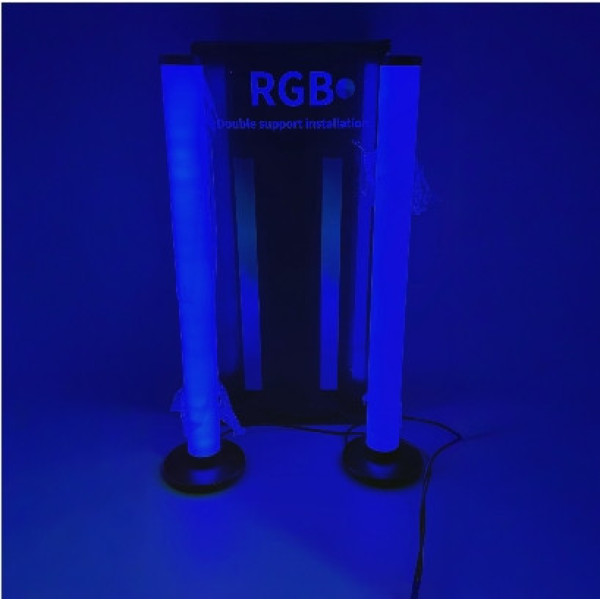 Напольная лампа торшер LED KBB-3A RGB комплект из 2 шт с пультом дистанционного управления