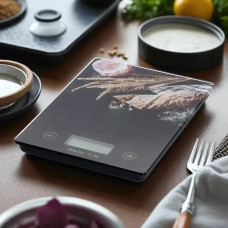 Весы для кухни Domotec MS-10004 цифровые до 5 кг стеклянная платформа