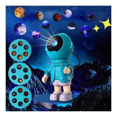 Ночник проектор Astronaut Infinity Star LED лампа космос с эффектом