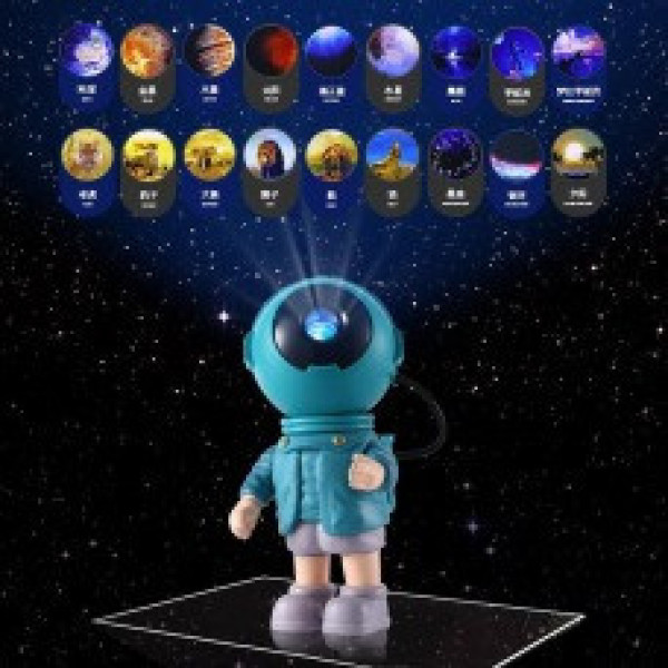 Ночник-проектор Astronaut Infinity Star LED с эффектом космоса