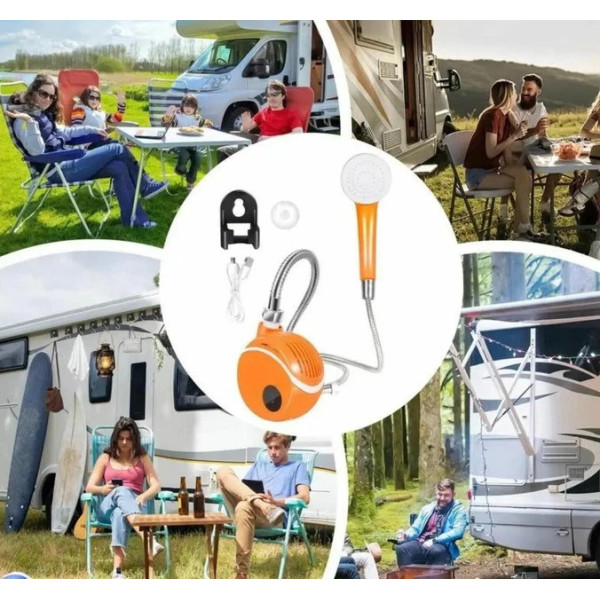 Туристический переносной душ Portable Outdoor Shower для путешествий