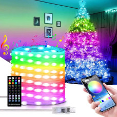 Лента светодиодная 5 м RGB Bluetooth гирлянда USB Dreamcolor