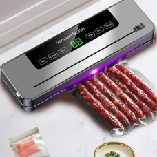 Вакууматор для продуктов бытовой упаковщик с LED экраном для хранения еды