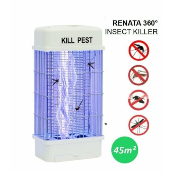 Лампа-уничтожитель насекомых Renata 10W для помещений от комаров, мух и мошек