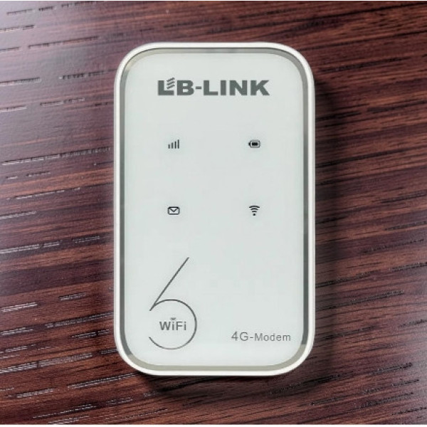 Мобильный 4G LTE роутер LB-LINK BL-MF518EU с поддержкой SIM карты и внутренней антенной для интернета