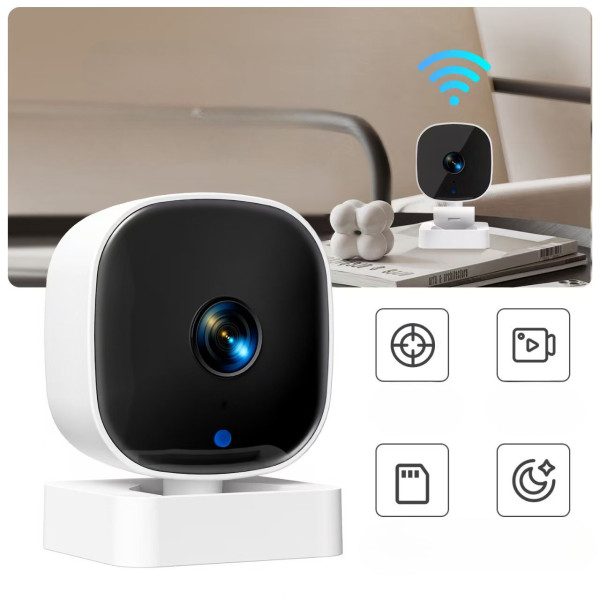 Миниатюрная Wi-Fi камера видеонаблюдения K7 1080P с функцией видеоняни и режимом день/ночь