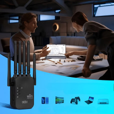 Репитер Wi-Fi усилитель сигнала для дома квартиры точка доступа интернет