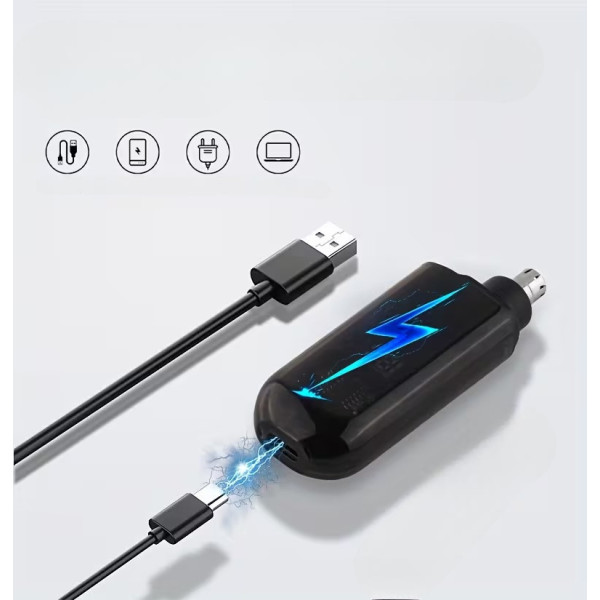 Аккумуляторный триммер TX05 для носа и ушей с USB-подзарядкой портативный гигиенический прибор