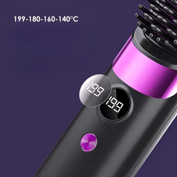 Беспроводной утюжок-выпрямитель для волос S9 USB с дисплеем и аккумулятором, 4 режима работы