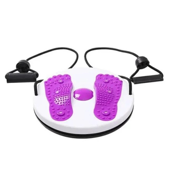 Диск для фитнеса Waisttwisting с эспандерами вращающийся тренажер для талии