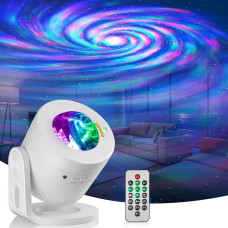 Ночник проектор AND LY-1069 звездное небо с Bluetooth динамиком светильник